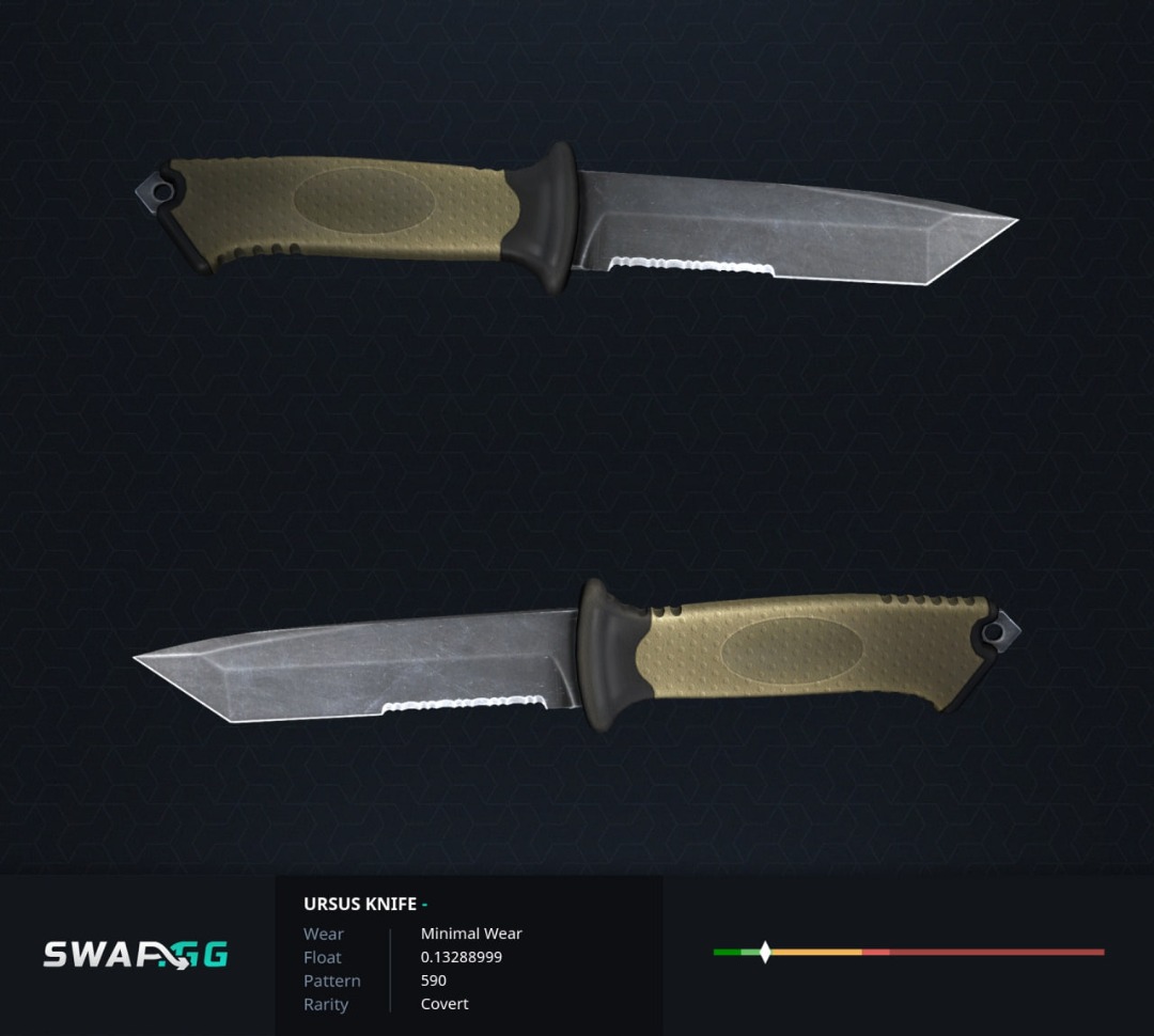 CSGO Ursus Knife (Vanilla), Video Gaming, Gaming Accessories, InGame