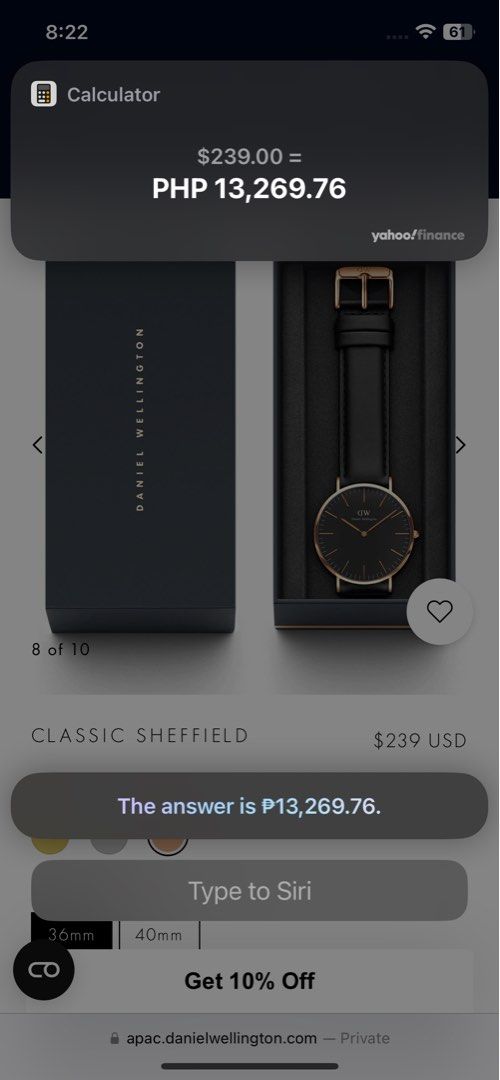 Daniel on sale wellington rolex
