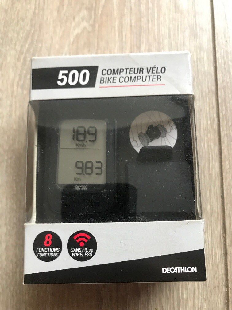 Decathlon Bike Computer RCR 500 Wireless, Sports Equipment, PMDs, EScooters & EBikes, E