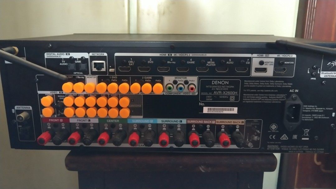 DENON AVR X2600H AV擴音機 天龍, 音響器材, Soundbar、揚聲器、藍牙喇叭、耳擴 Carousell