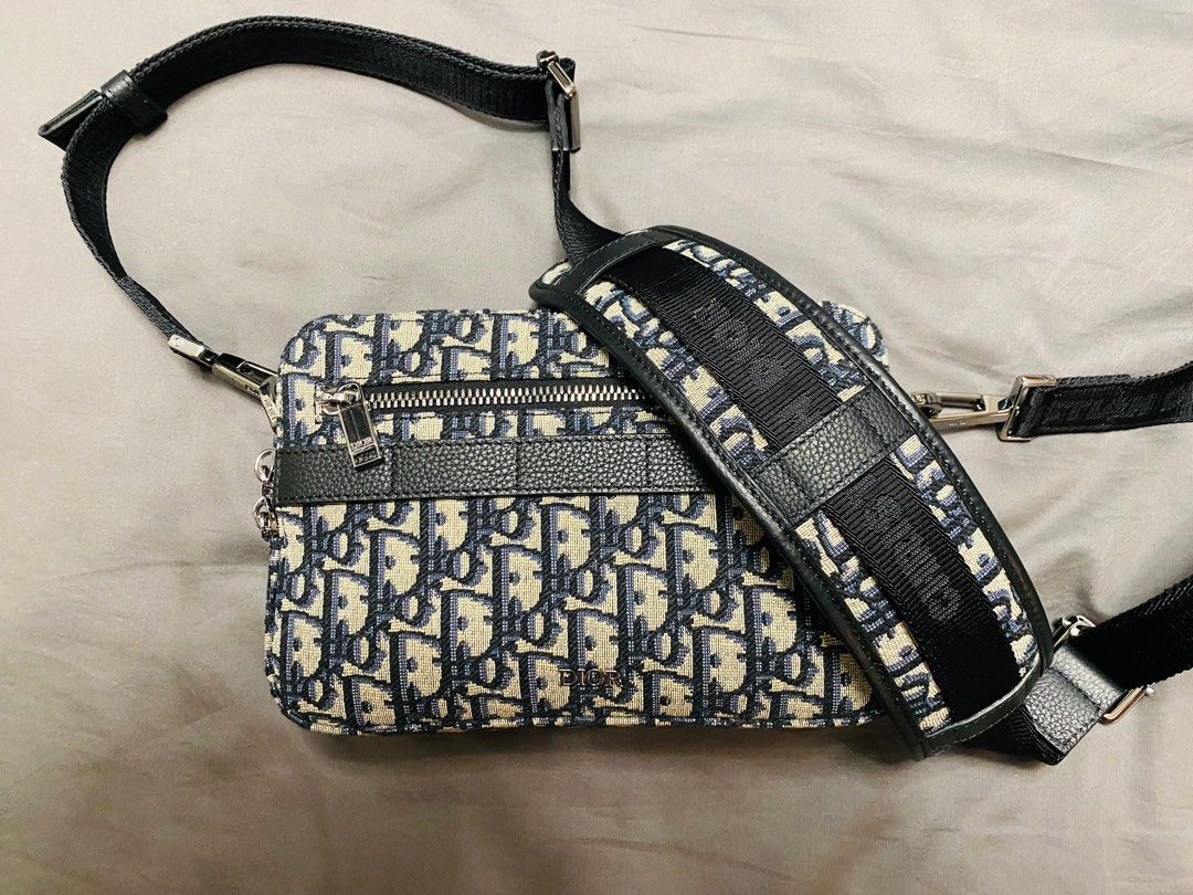 Dior Safari Oblique Messenger Bag, Luxury, Bags & Wallets on Carousell