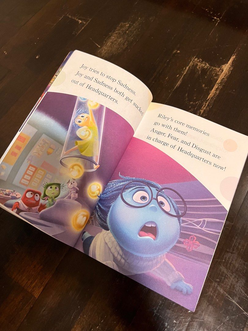Inside Out Storybook Disney Inside Out storybook, Hobbies & Toys, Books & Magazines ...