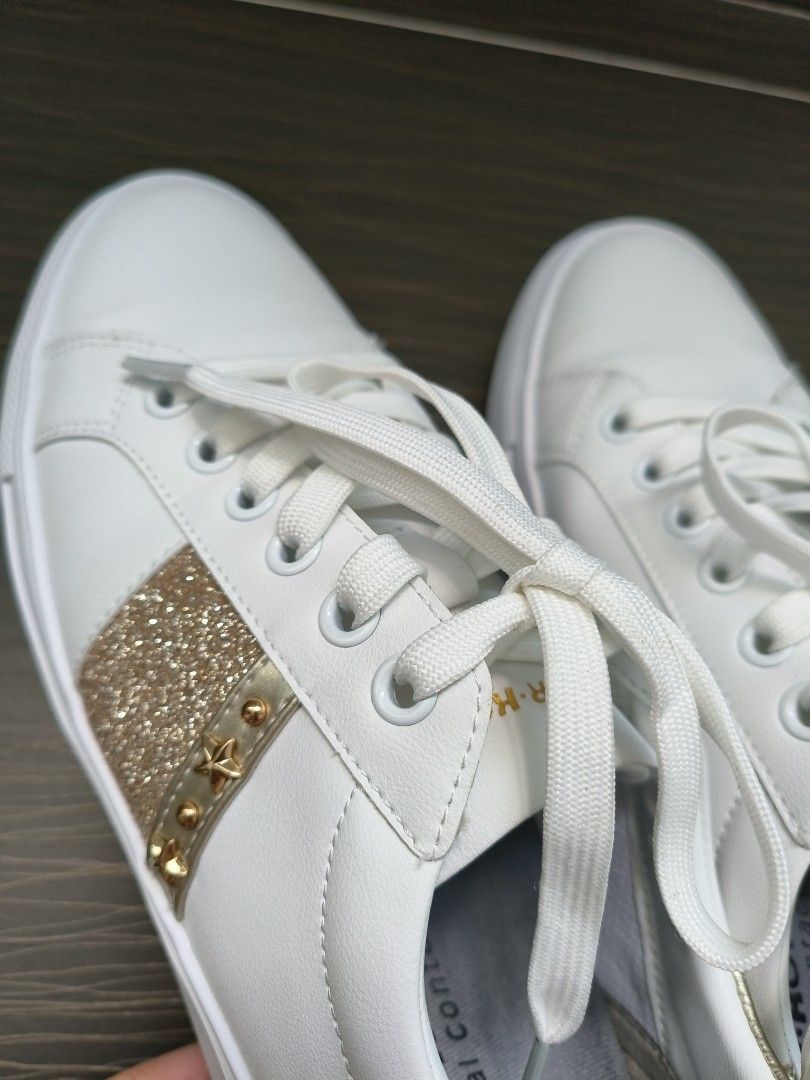 Dr Kong Starry Gold stars sneakers