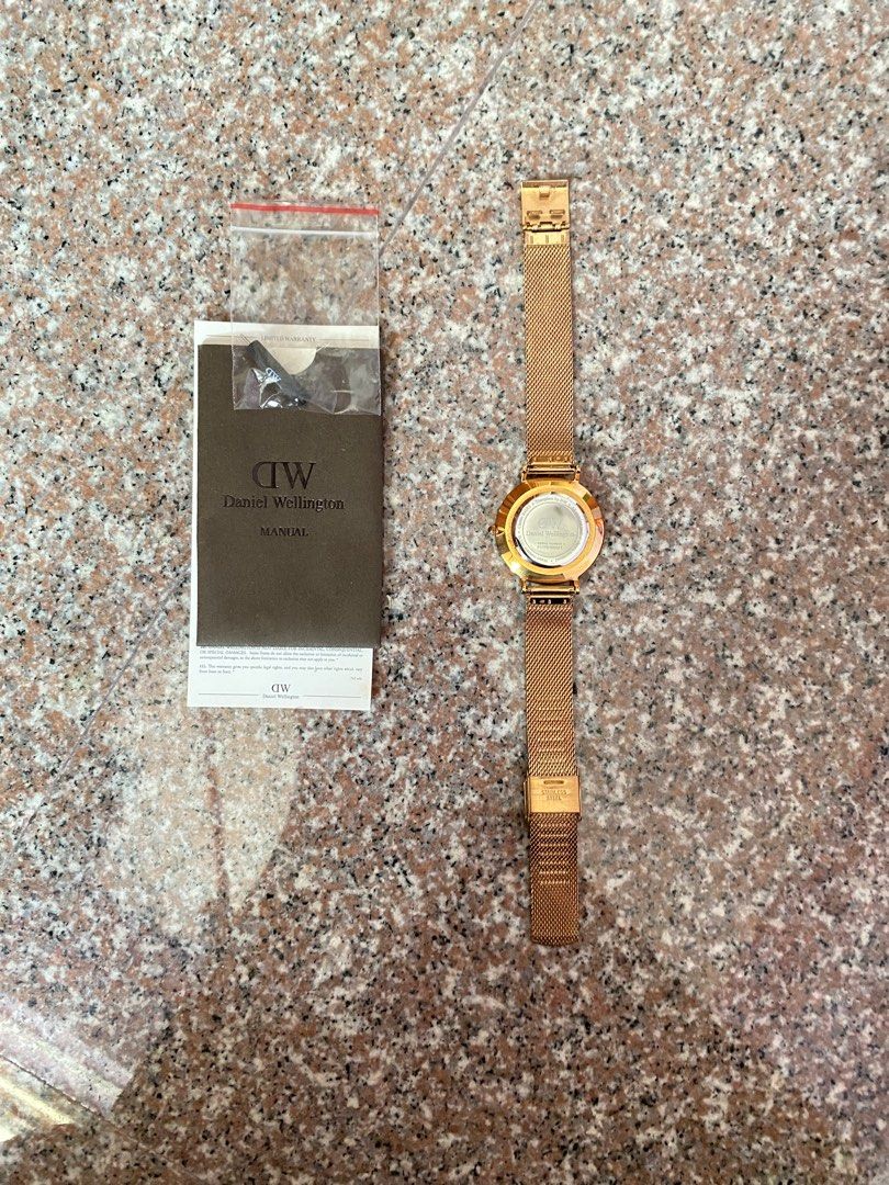 Daniel wellington gold watch shop
