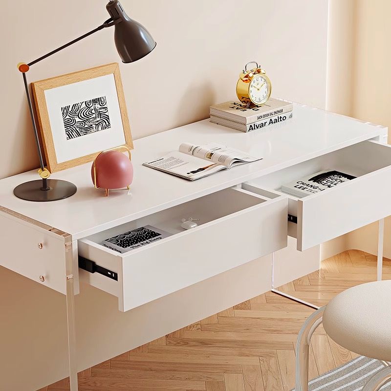 Edith Study Table Solid Wood of Modern Style, Furniture & Home Living ...