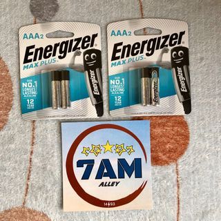 Energizer Triple A and Double A [ AAA AA ] MAX Plus 2 and 4 pcs battery for Professional Cameras , Consoles , Gadgets not eveready philips eneloop