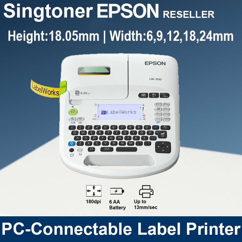 Epson Label printer LW700, Computers & Tech, Printers, Scanners