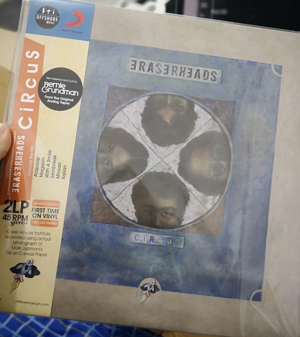 Eraserheads' Circus Limited Edition Vinyl, Hobbies & Toys, Music