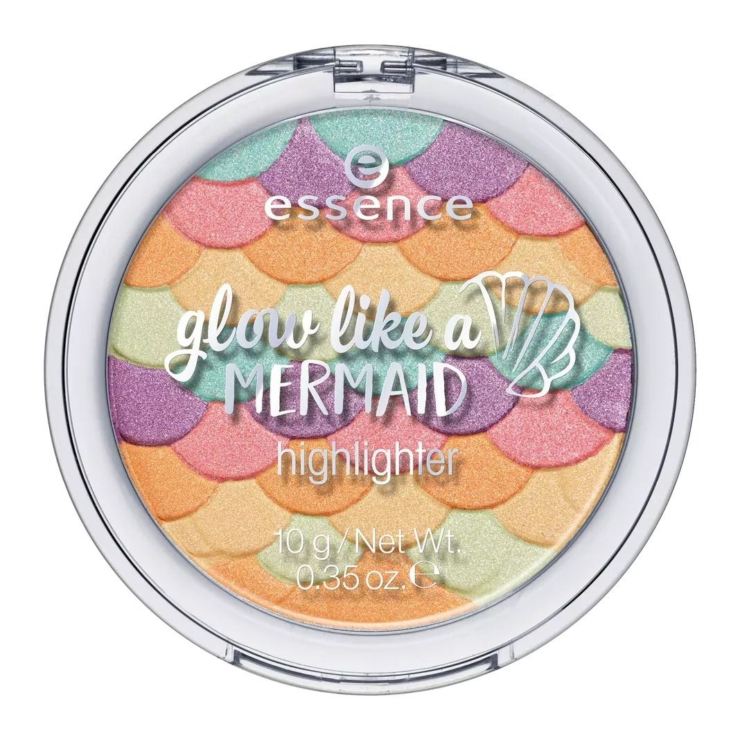 Essence GLOW Baked Metallic Highlighter Nr. 01 – 5 G, Gebackenes Puder Für Strahlenden Glow
