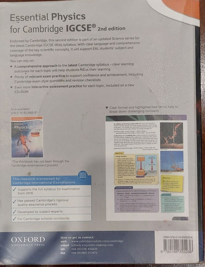 Essential physics for cambridge igcse 2nd edition hobbies toys