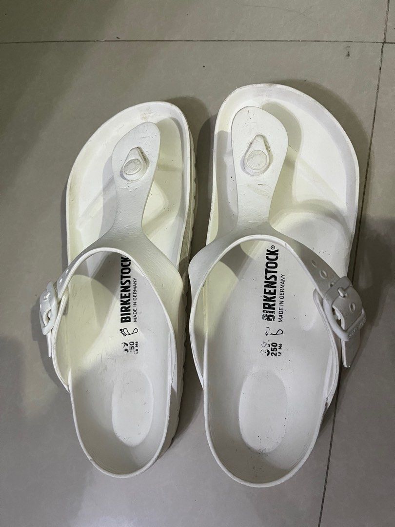 Eva Birkenstock (Category: Slippers & Slides) located in Quezon City. Submitted by samellie (Listing ID 1241779064, Image 1). Description: rarely used. bought in zalora. size 9 .