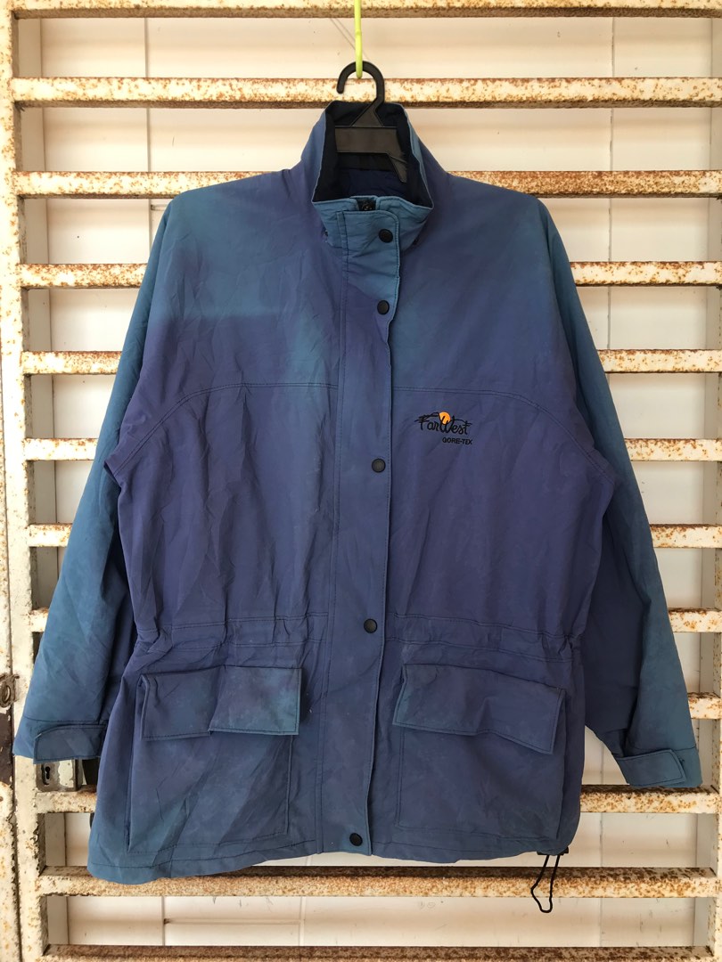 FarWest Goretex Windbreaker Jacket Made in Canada Waterproof
