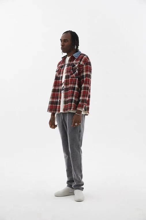 Fear of online god flannel jacket
