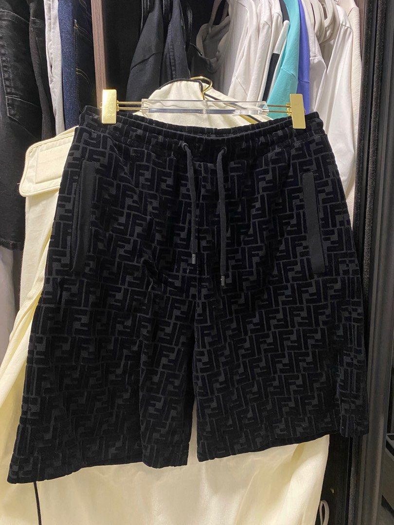 Fendi shorts and hot sale t shirt set