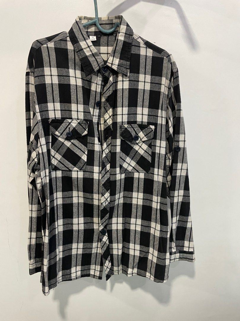 Flannels black and white on Carousell
