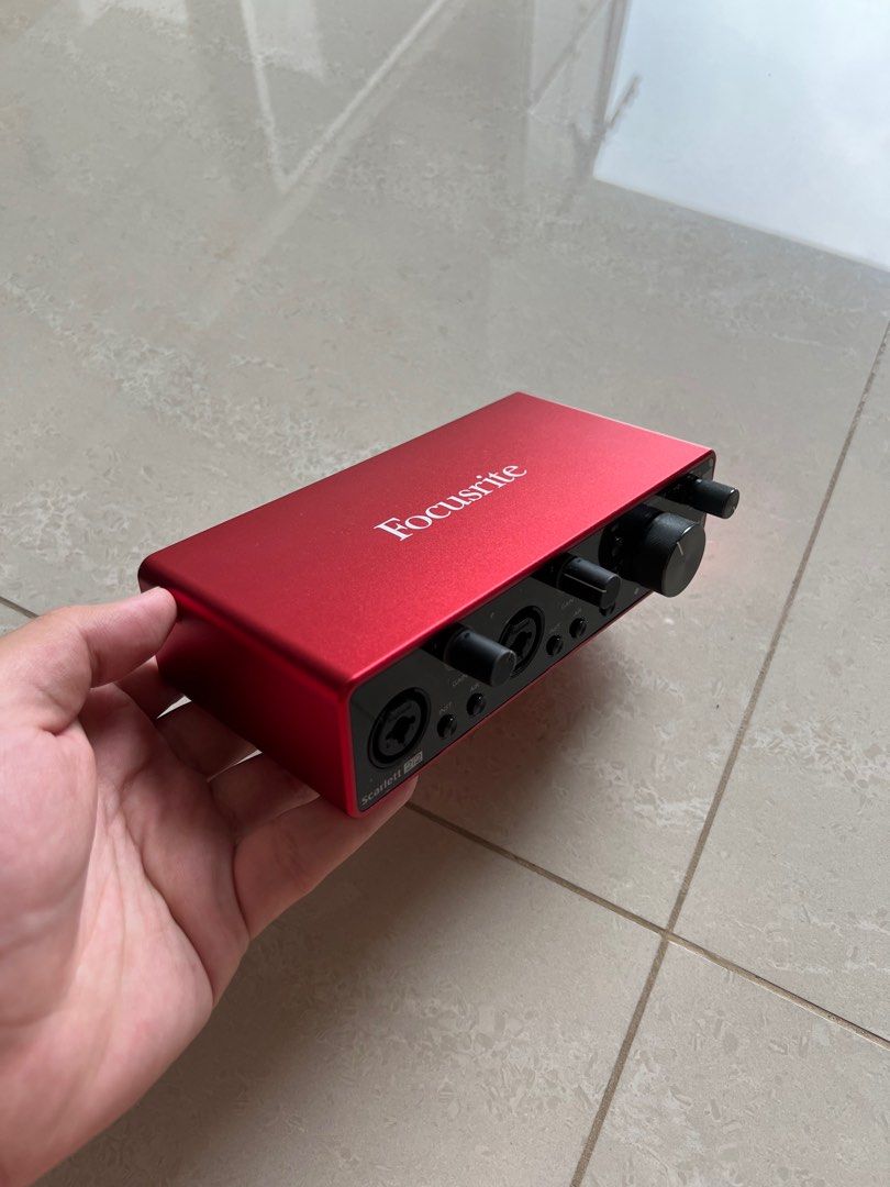 Focusrite Scarlett 2i2 (3rd gen), Audio, Other Audio Equipment on Carousell