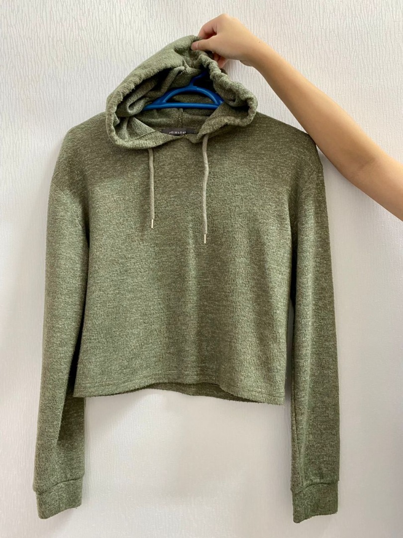 Crop top online hoodie primark