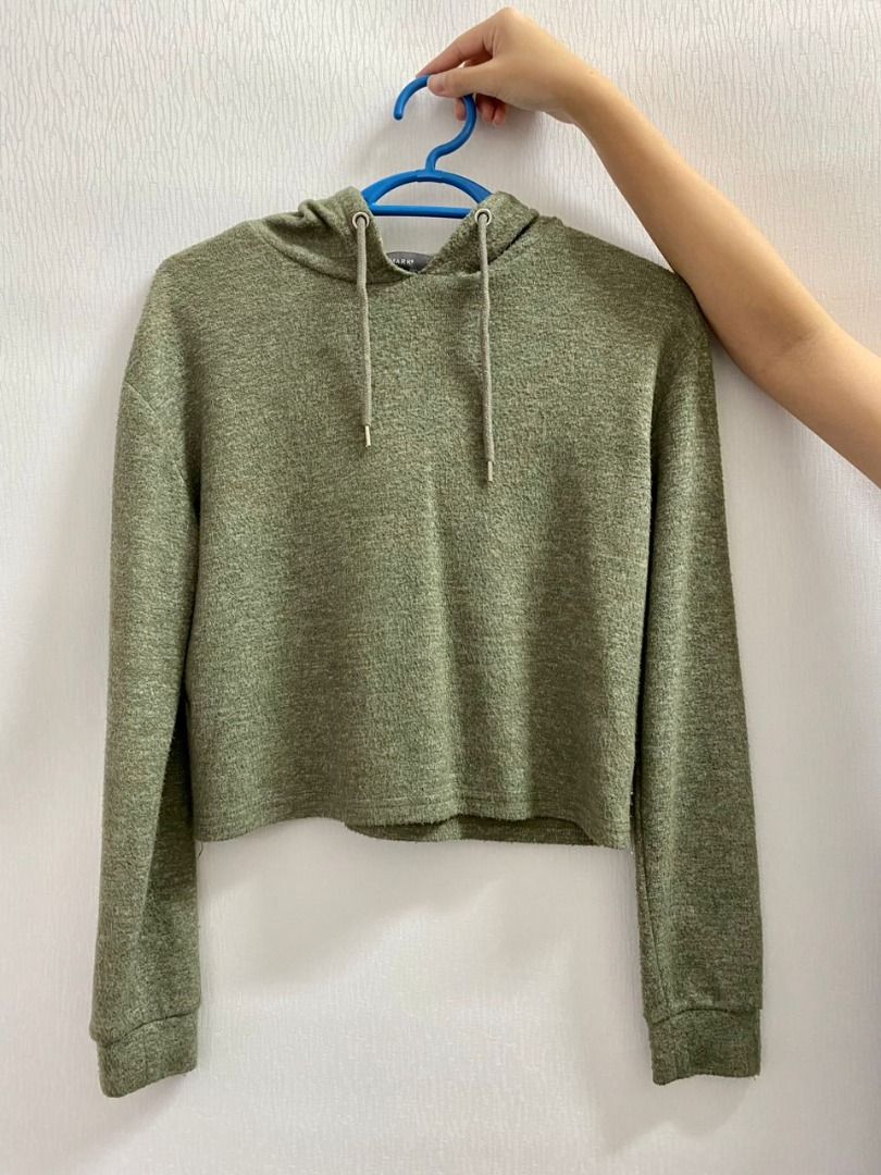 Forest green hoodie Primark Women s Fashion Coats Jackets and