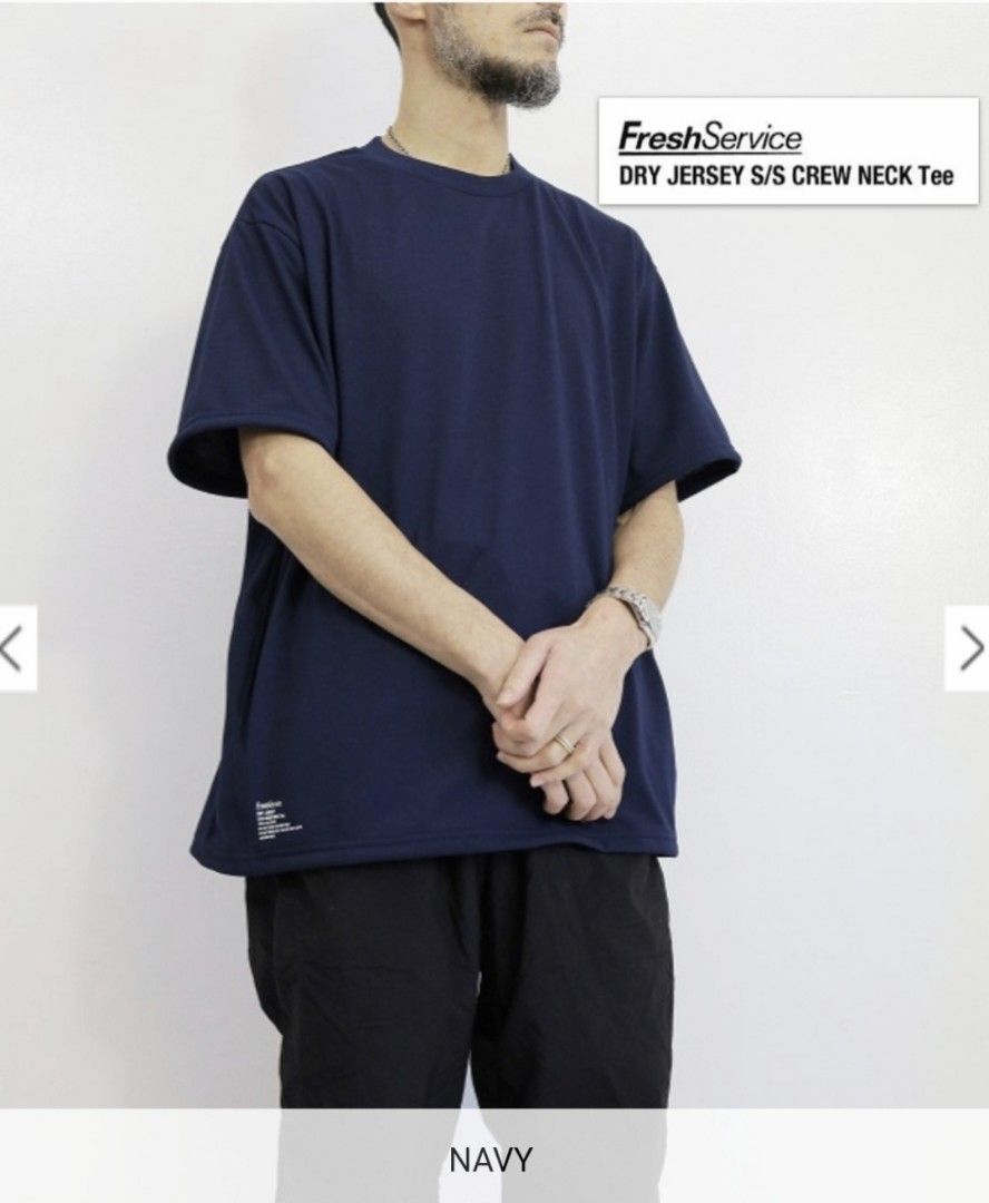 FreshService JERSEY S/S CREW NECK Tee, 男裝, 上身及套裝, T-shirt