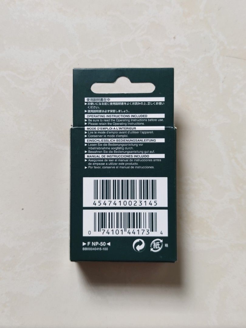 FUJIFILM NP50 Liion battery Original NP50 Fujifilm Battery Fujifilm