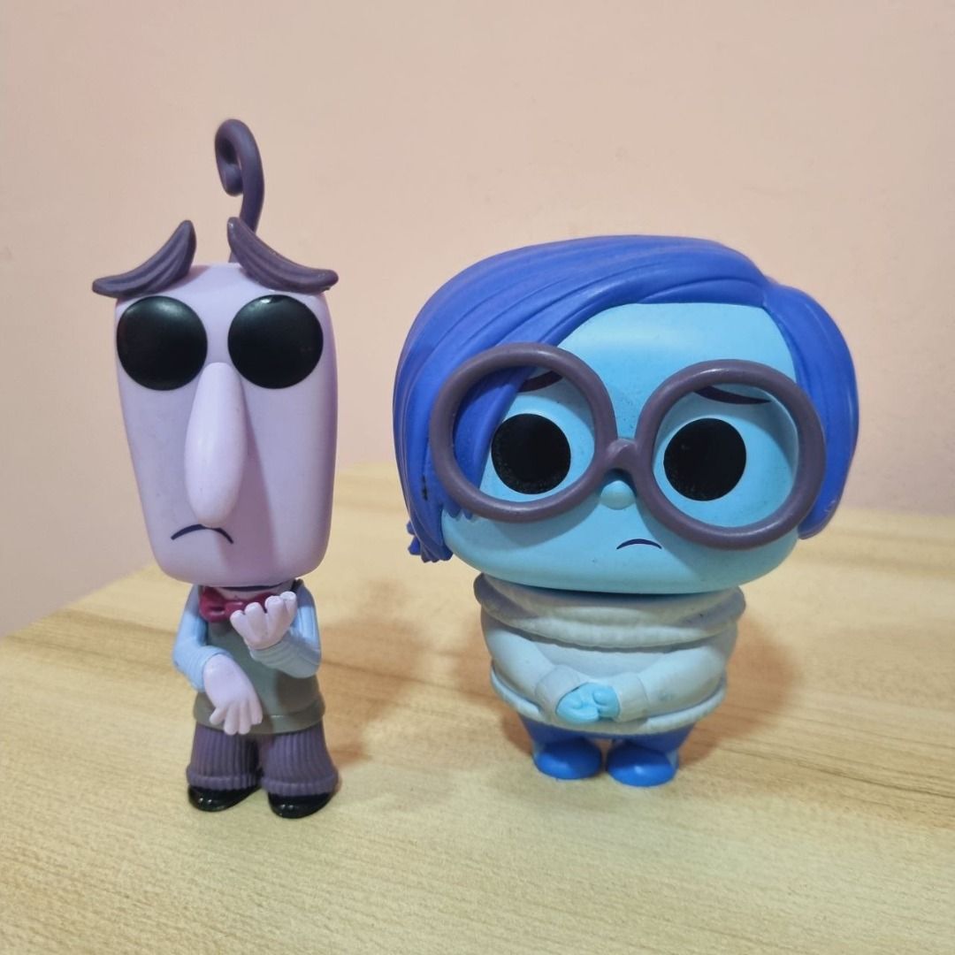 Funko Pop Disney Pixar Inside Out Fear and sadness Hobbies Toys