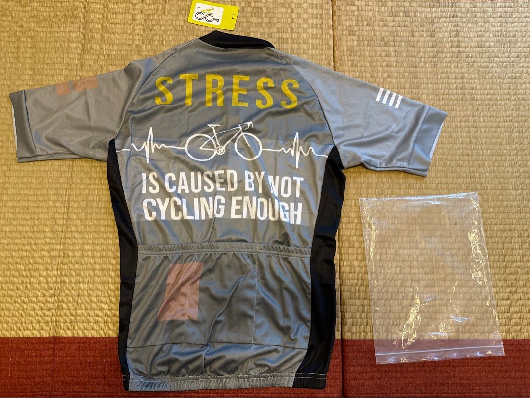 Funny Cycling Jersey Size L, Sports Equipment, Bicycles & Parts, Parts &  Accessories On Carousell