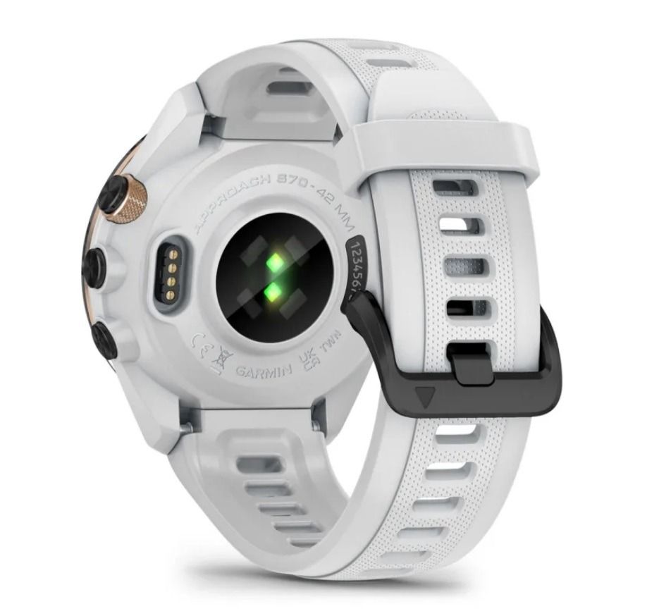 Garmin Approach S70 42 mm Black Ceramic Bezel with White