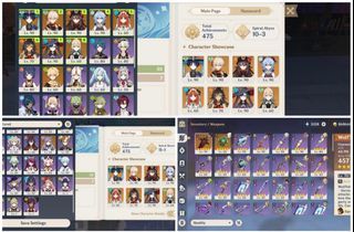 HUTAO+GENYU, PRIMOGEM 3.3k + 30 FATE GENSHIN IMPACT ACCOUNT#10 (READ DESCRIPTION)