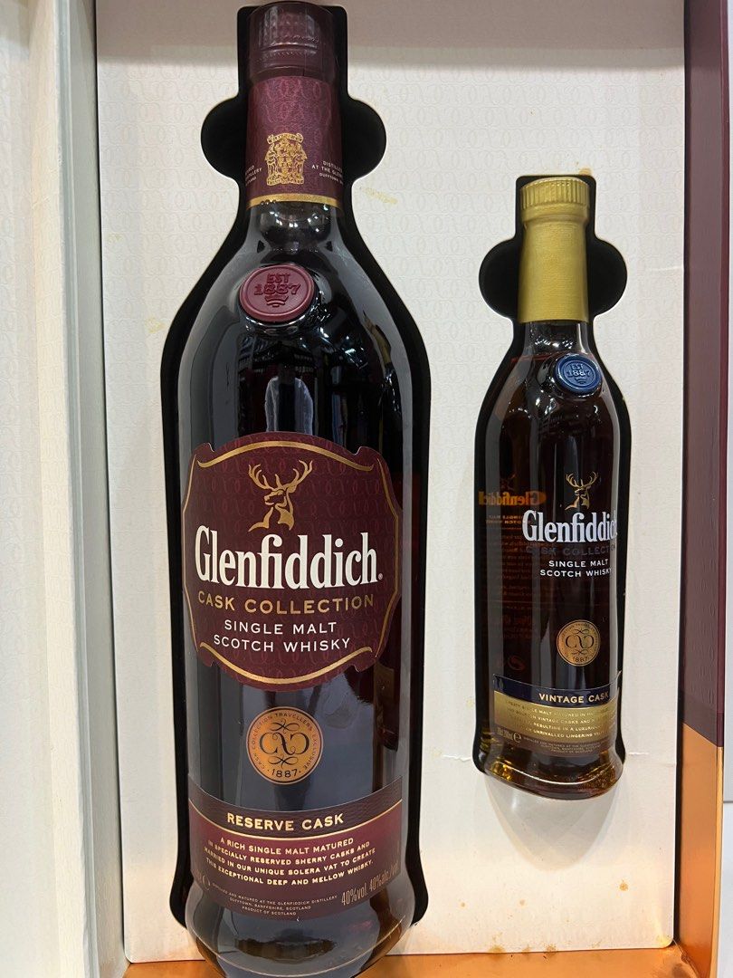 Glenfiddich Cask Collection Select Cask Single Malt Scotch Whisky 1lt
