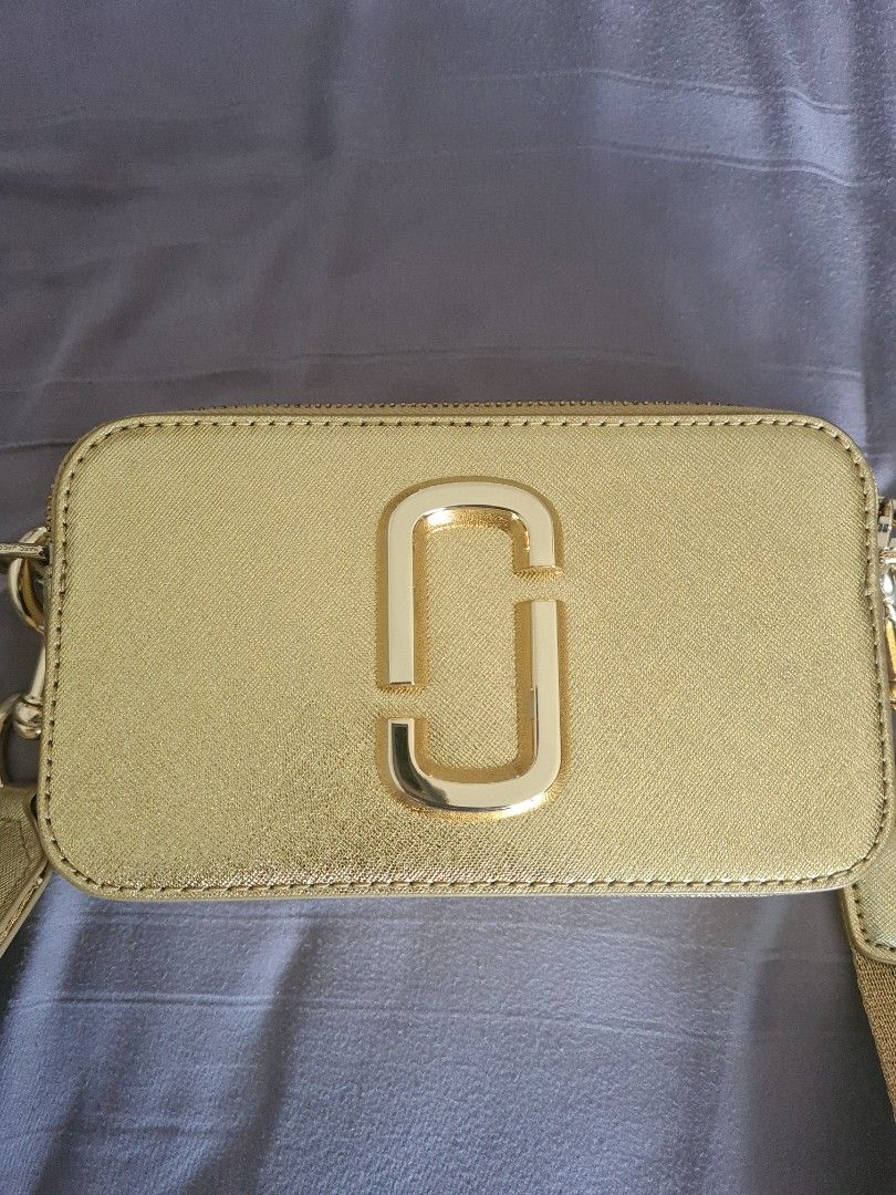 Marc jacobs gold bag on sale