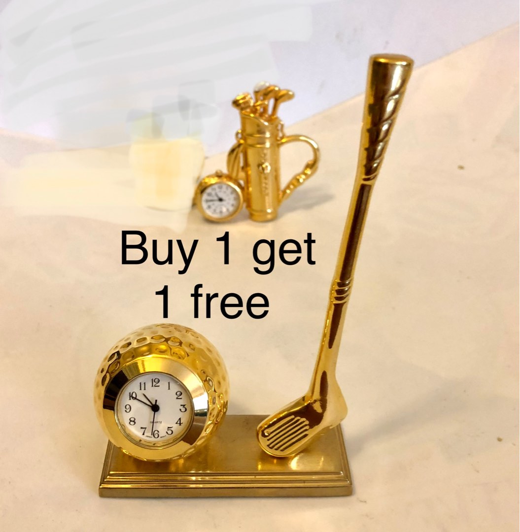Golf clock, Sports Equipment, Sports & Games, Golf on Carousell