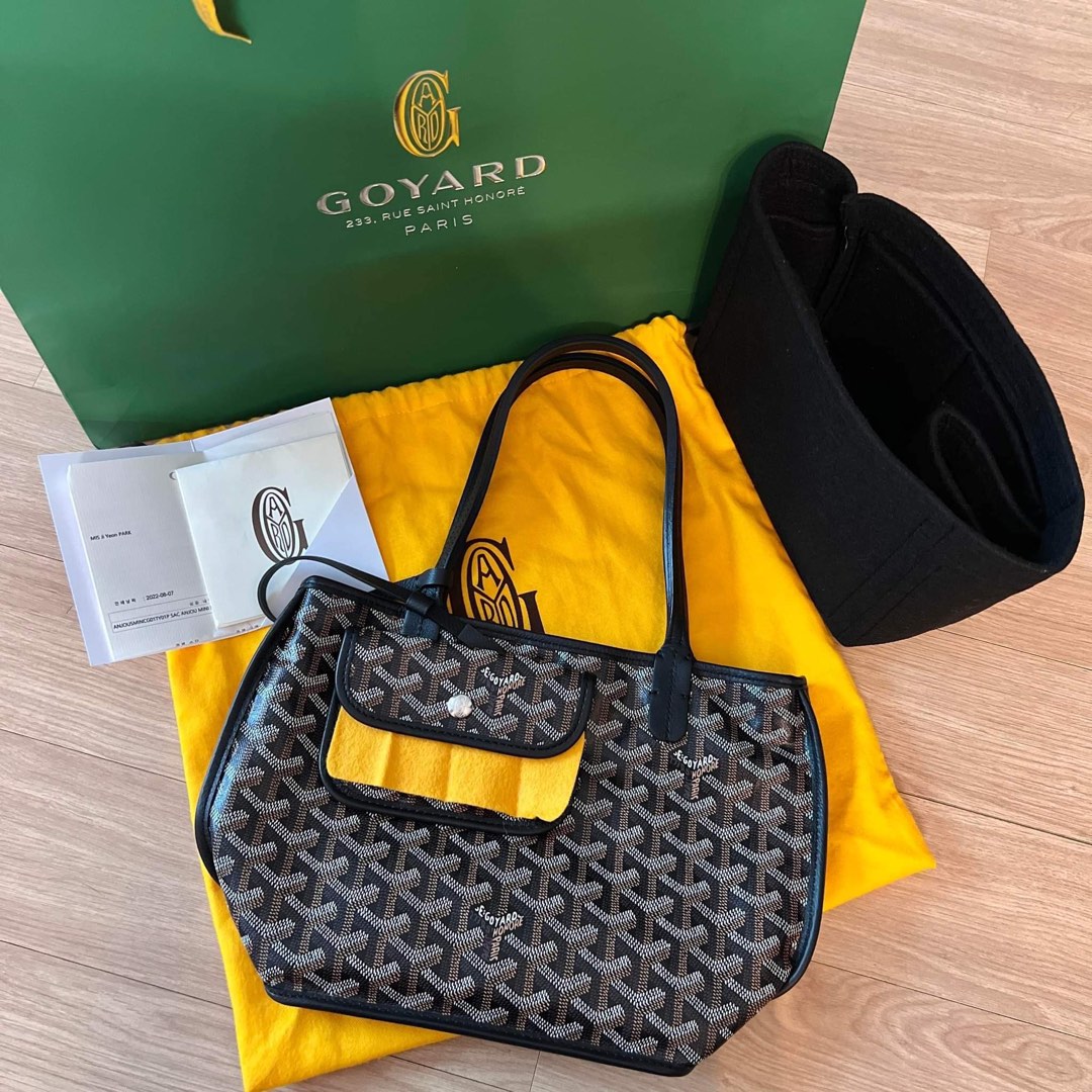 Goyard Anjou PM Bag, Luxury, Bags & Wallets on Carousell