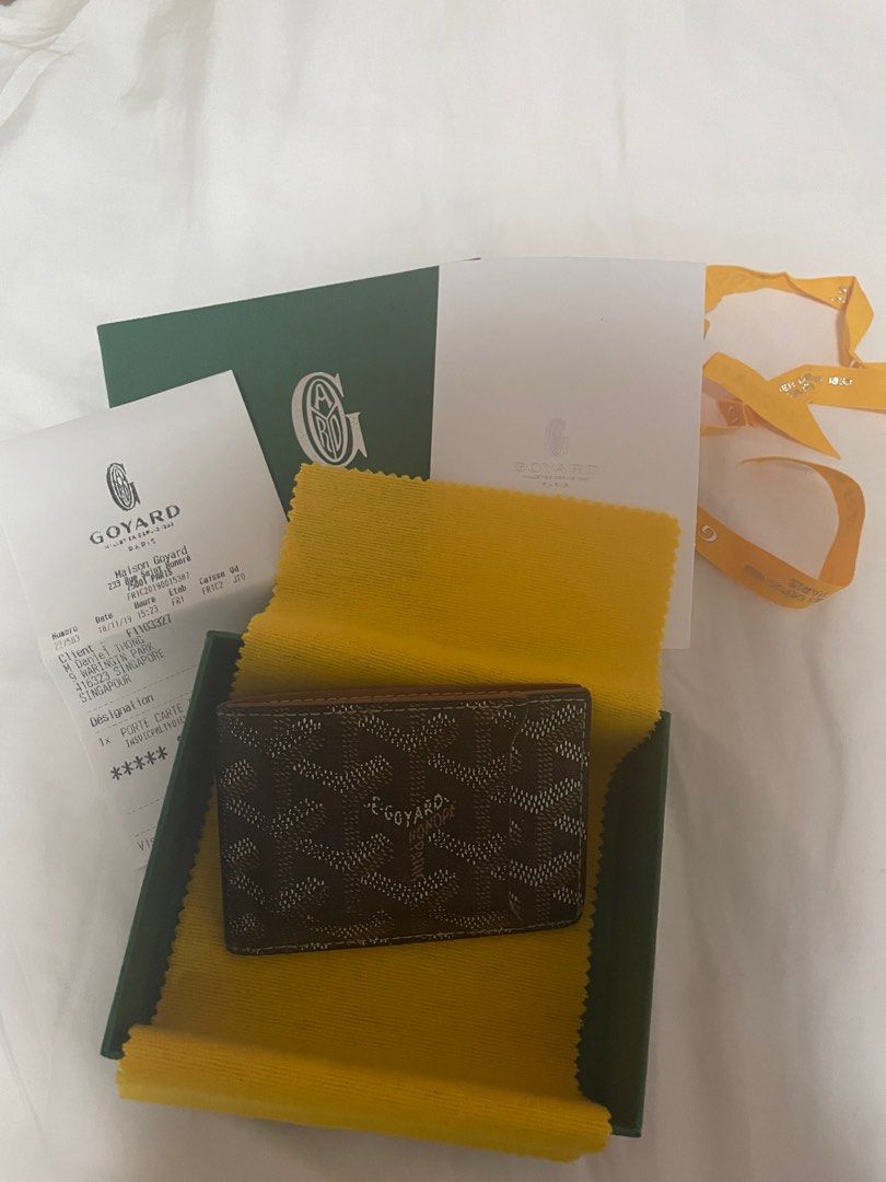 Goyard hotsell slot wallet