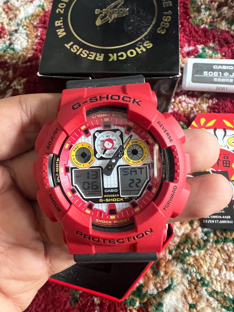 G shock 5081 red cheap