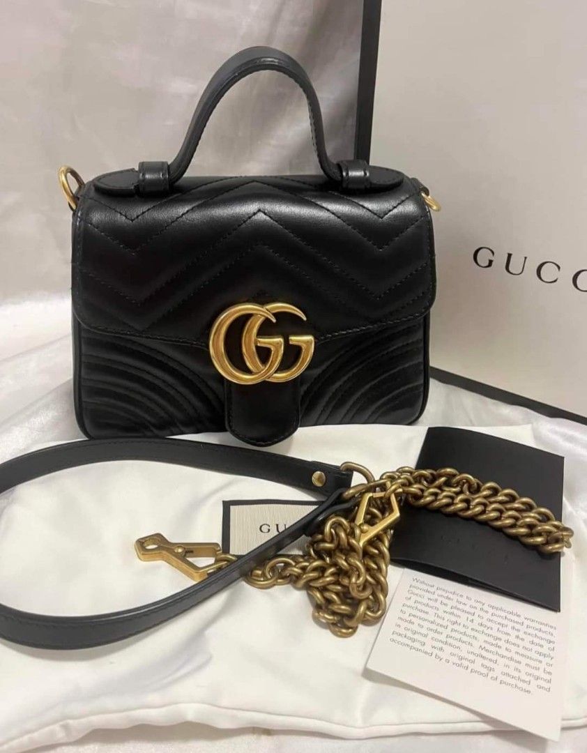 Gucci marmont box bag hotsell
