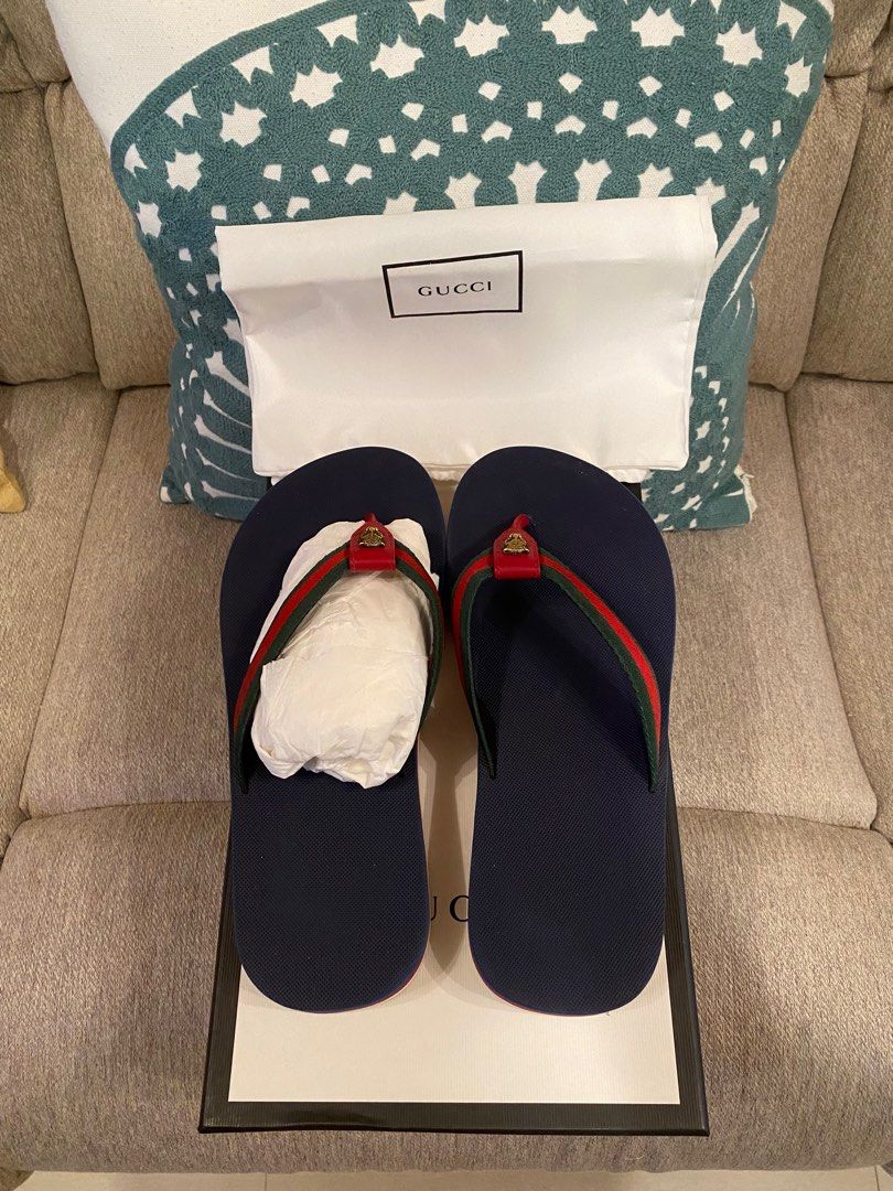 Gucci slippers Luxury Sneakers Footwear on Carousell