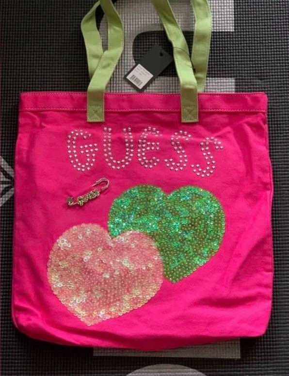 Glitter canvas sales tote bag