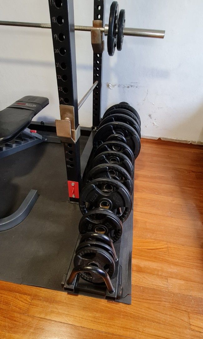 Gym set with weights outlet