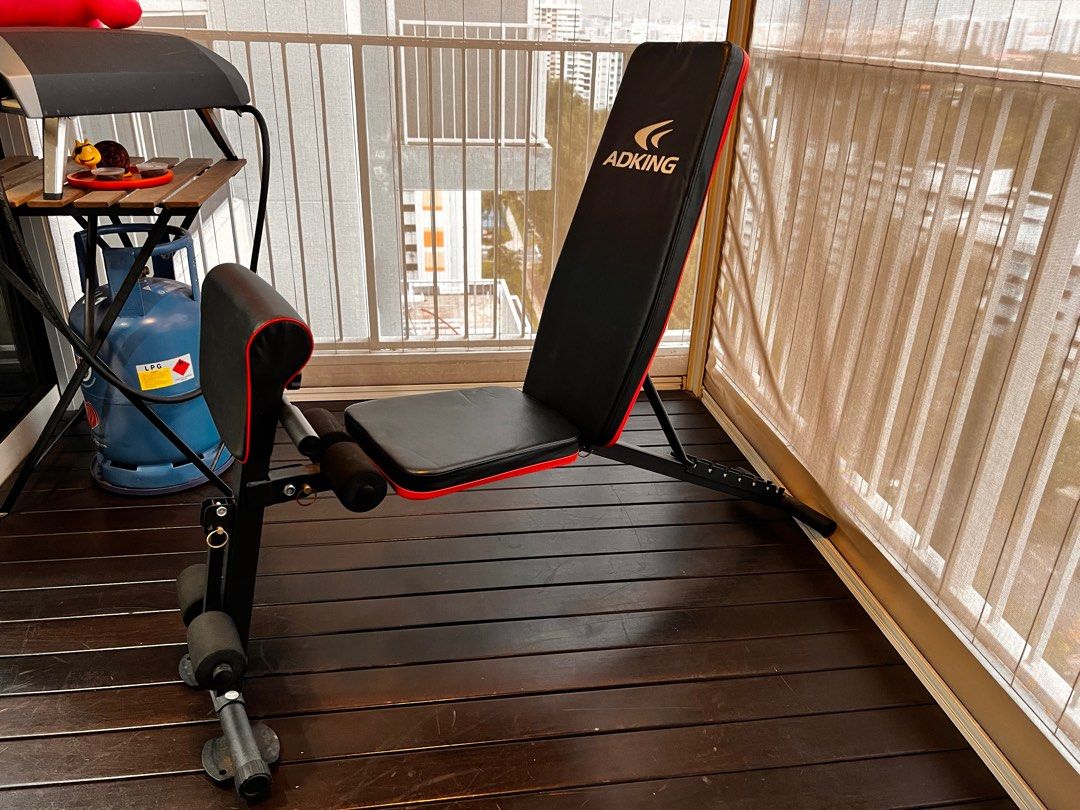 Gym Workout Bench, Sports Equipment, Exercise & Fitness, Cardio