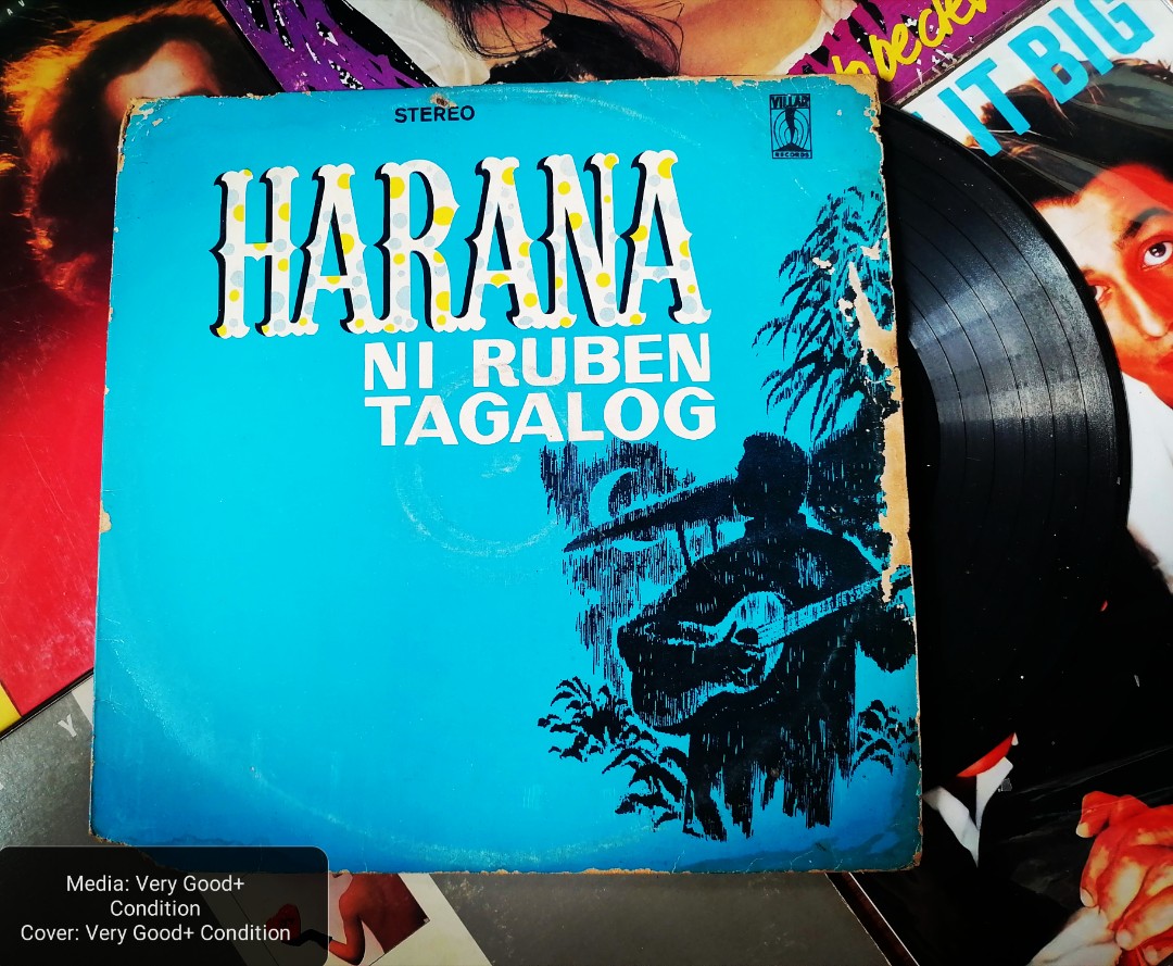 Harana Ni Ruben Tagalog Vinyl Record Original Vinyl Records Vintage