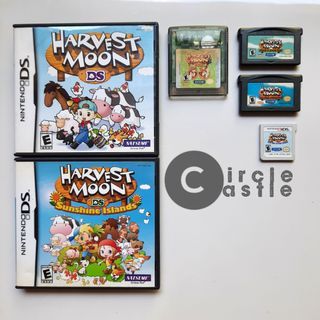 Harvest Moon for Gameboy Color GBC Gameboy Advance GBA Nintendo DS Nintendo 3DS