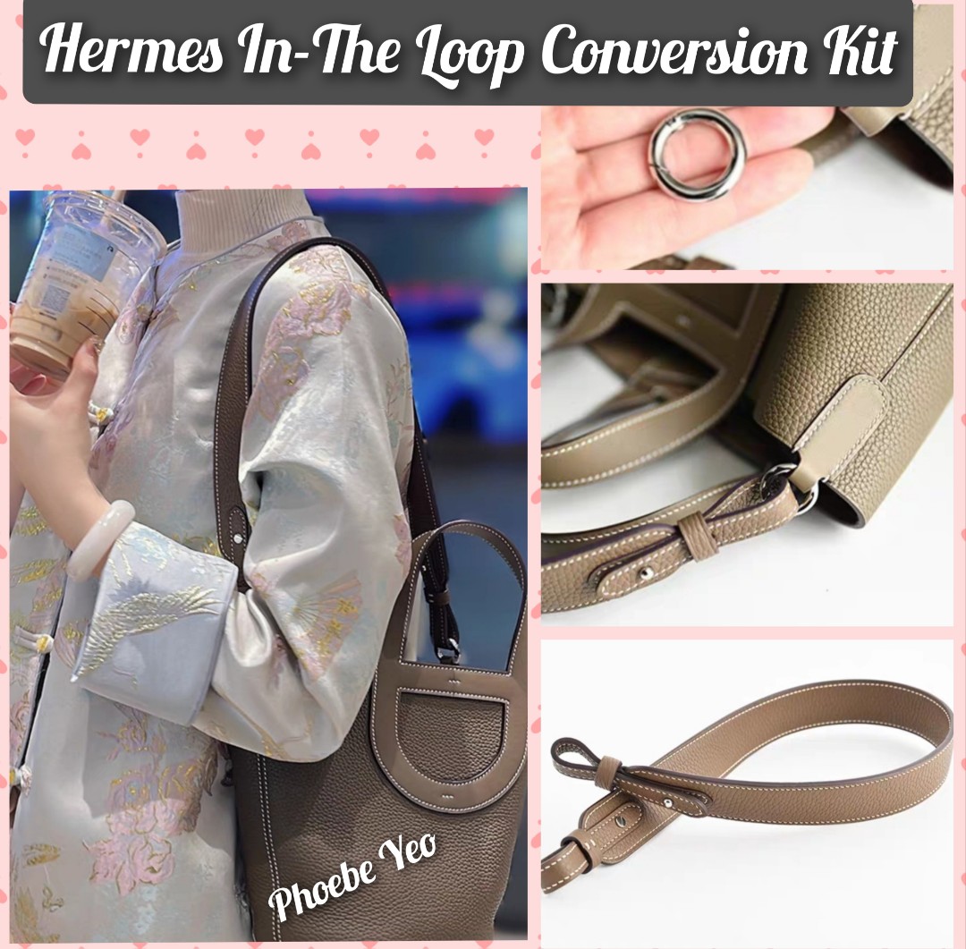 Hermes In-The-Loop Conversion Kit, Luxury, Bags & Wallets on Carousell