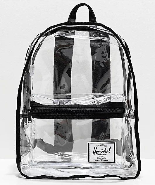 Herschel transparent backpack outlet