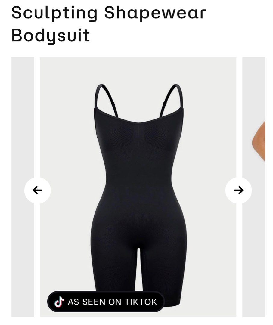Shapely snached body suit review｜TikTok Search