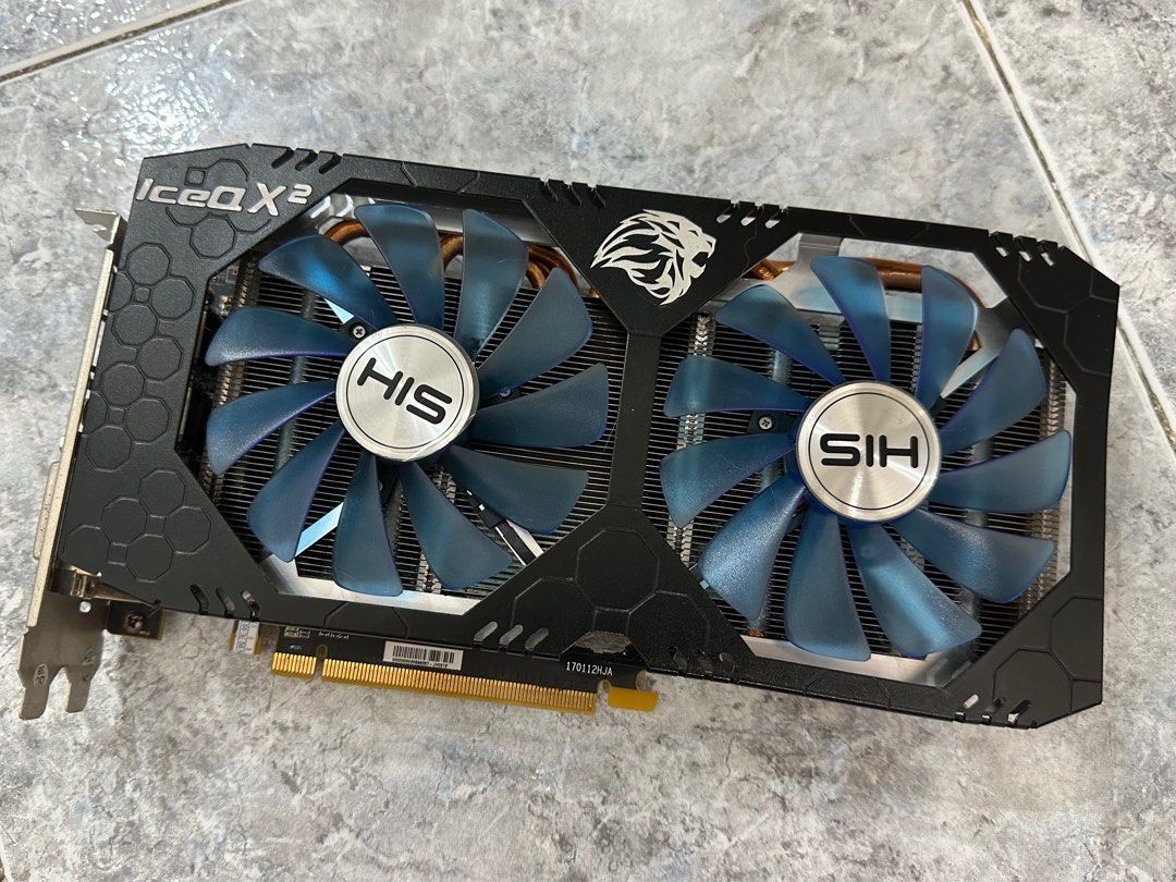 HIS RX580 IceQ X2 OC 4 GB Carousell