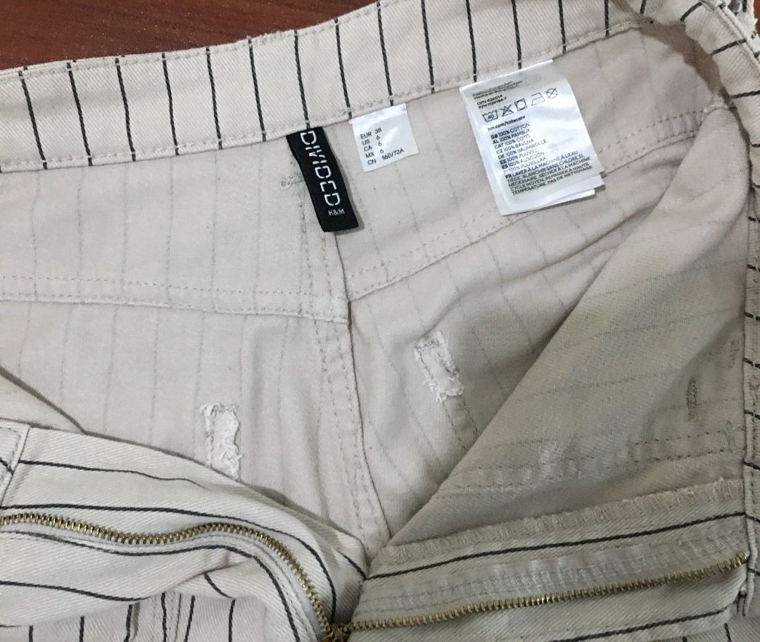 H&M Twill Cargo Trousers, Women's Fashion, Bottoms, Other Bottoms on  Carousell