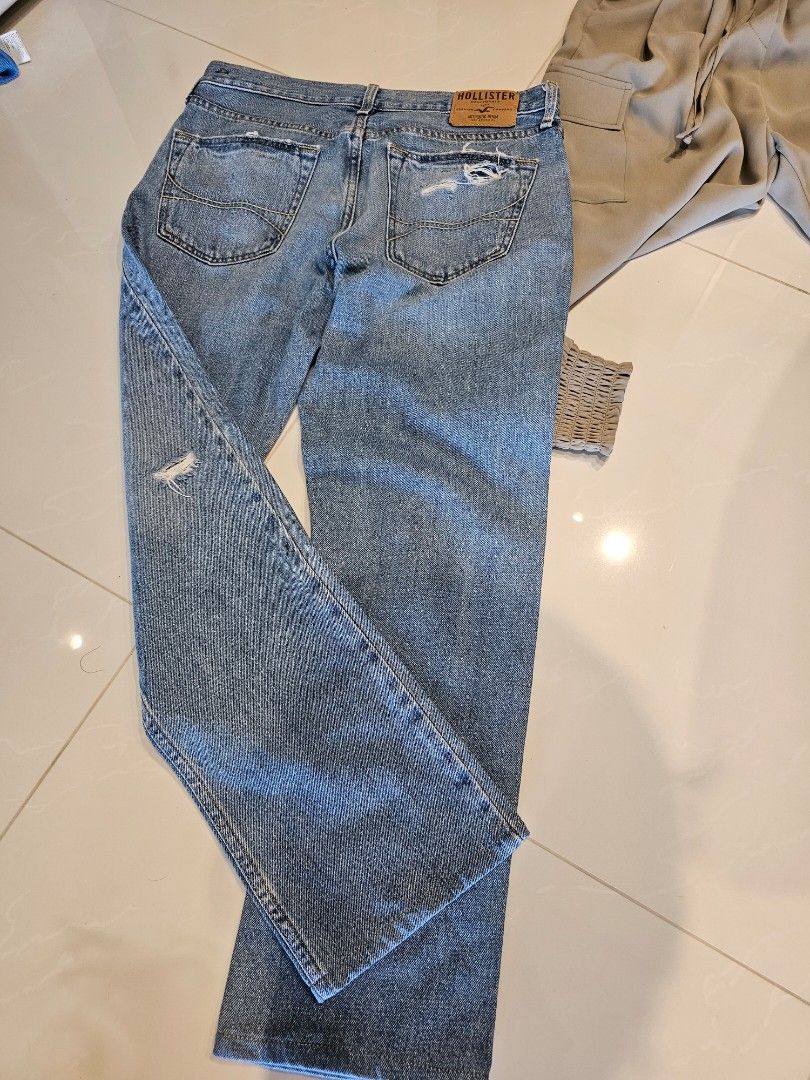 Hollister Jeans Paper bag shorts from Korea Women s Fashion