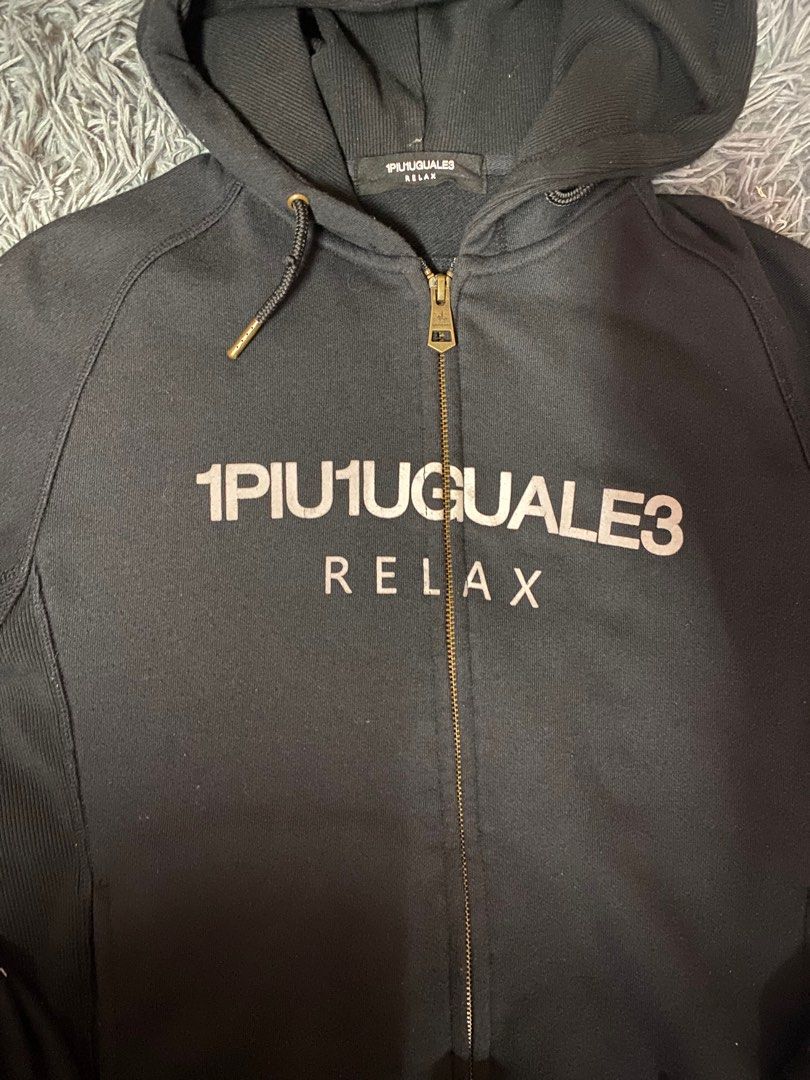 Hoodie 1piu1uguale3 relax