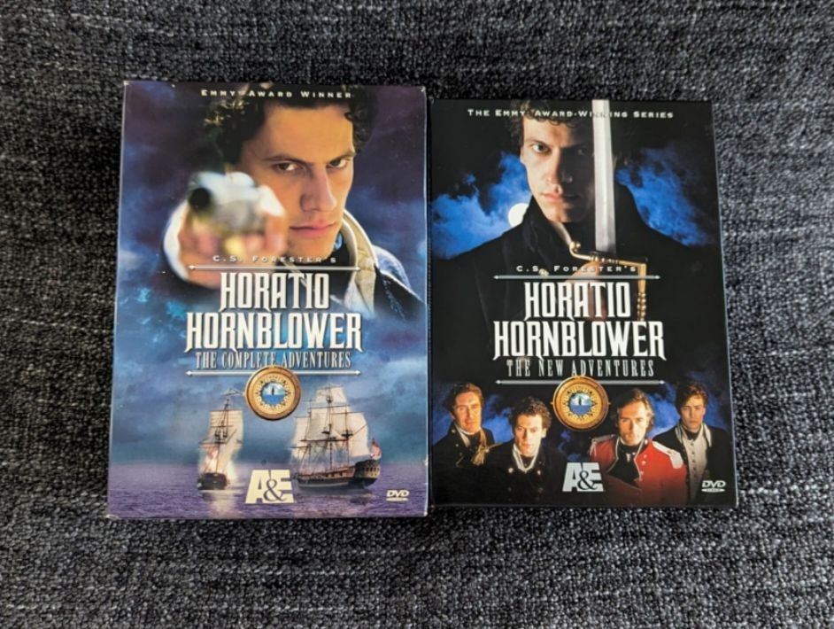 Horatio Hornblower The Complete Adventures & The New Adventures DVD Sets  (C. S. Forester)