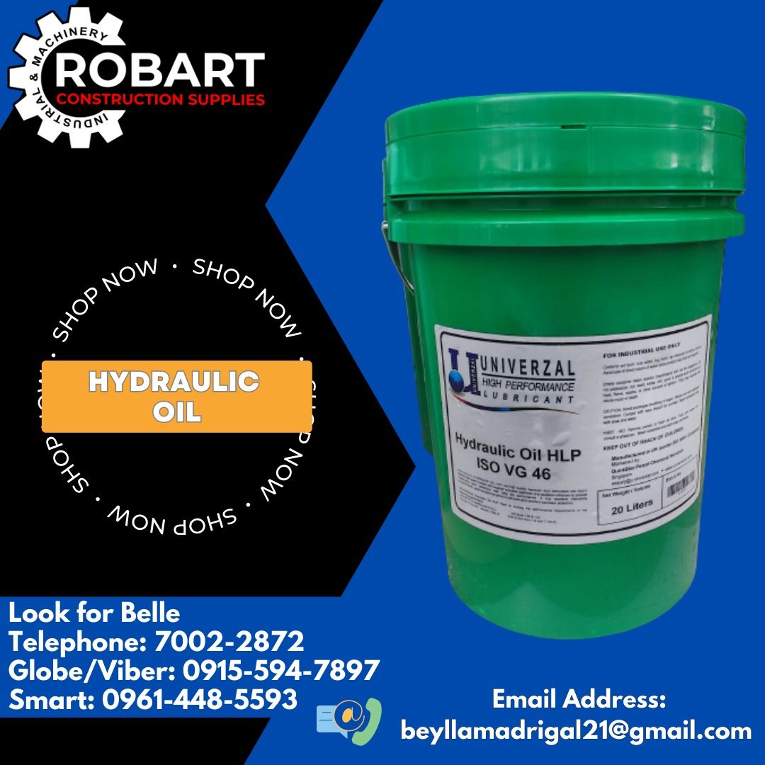 Hydraulic Oil #46, Commercial & Industrial, Construction Tools ...